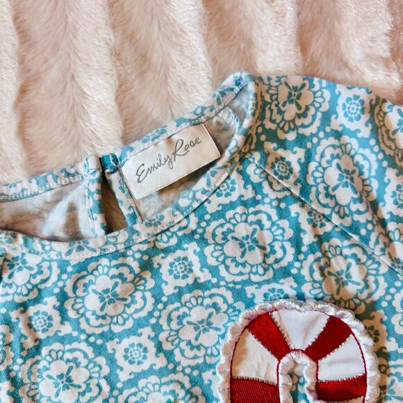 Girl’s Emily Rose Christmas Top/Tunic Size 6 - Picture 5 of 10